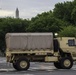 D.C. National Guard stages LMTVs for traffic blocks