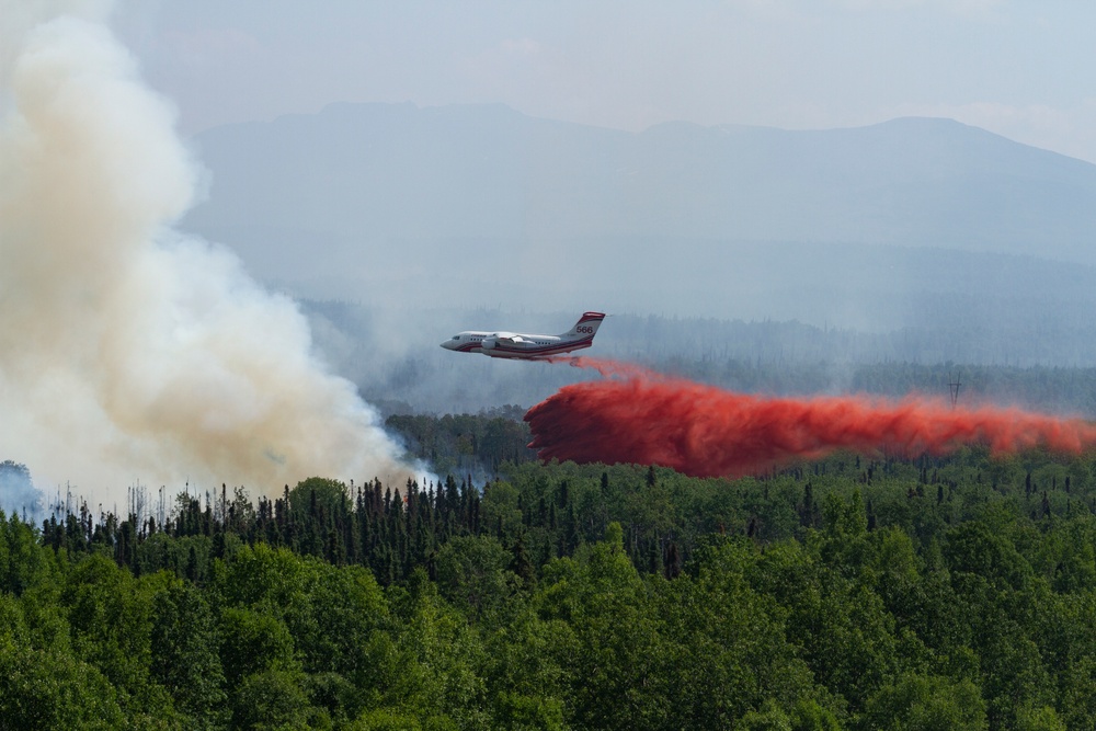 Alaska Army National Guard Aviation assists with wildfire efforts
