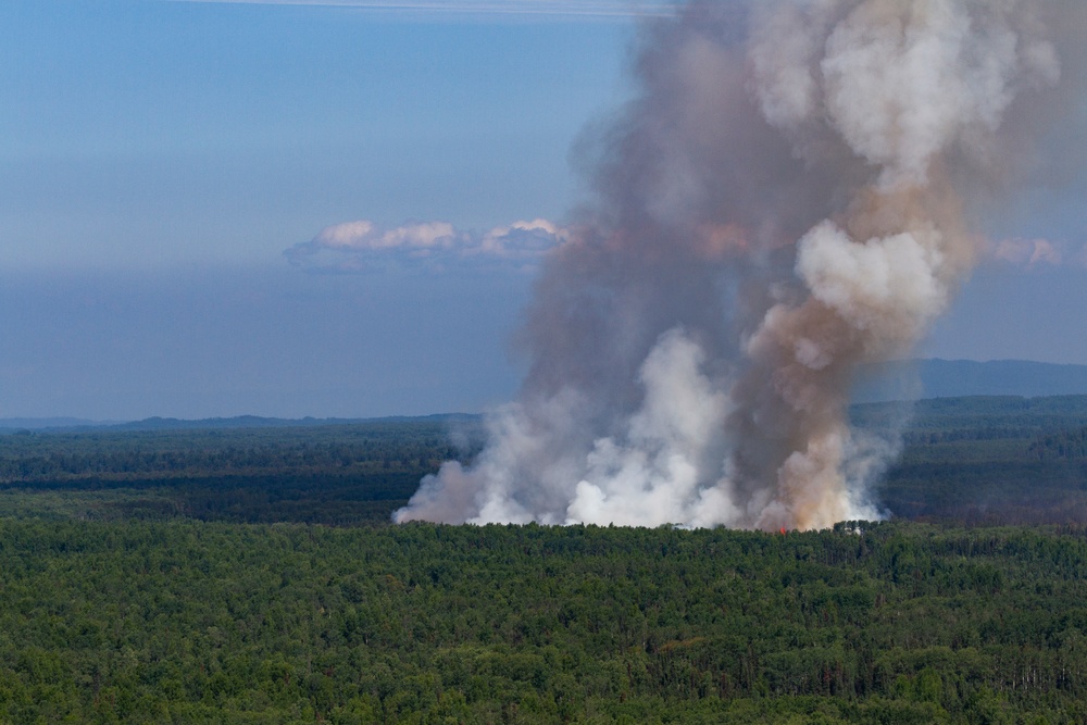 Alaska Army National Guard Aviation assists with wildfire efforts