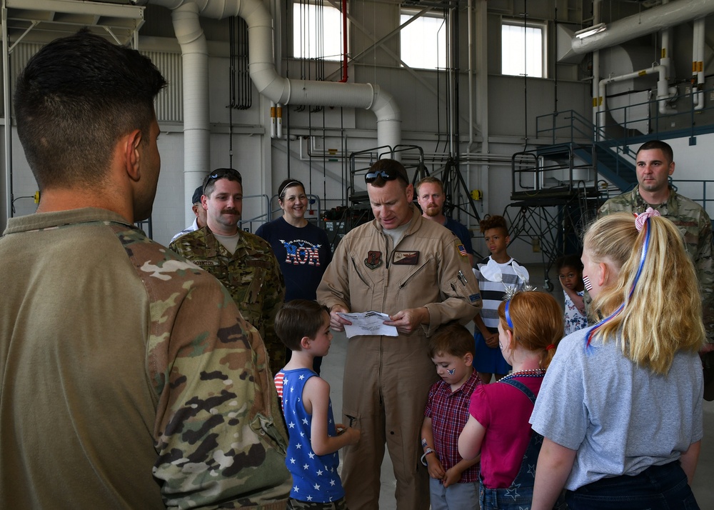 Deployed 143d Airlift Wing Airmen Return in Time for Independence Day Weekend