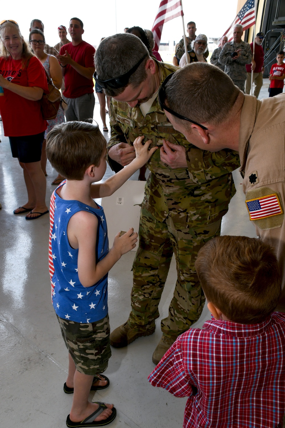 Deployed 143d Airlift Wing Airmen Return in Time for Independence Day Weekend