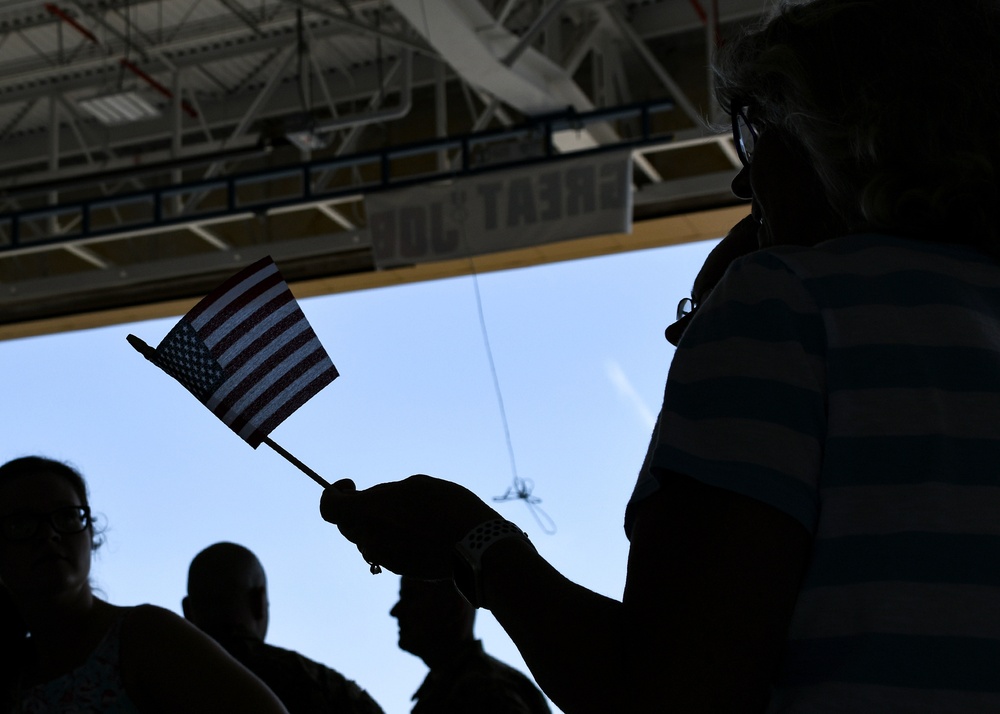 Deployed 143d Airlift Wing Airmen Return in Time for Independence Day Weekend