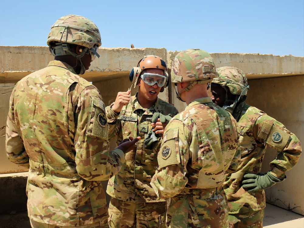 Task Force Cavalier, 574th Quartermaster Company FARP Training