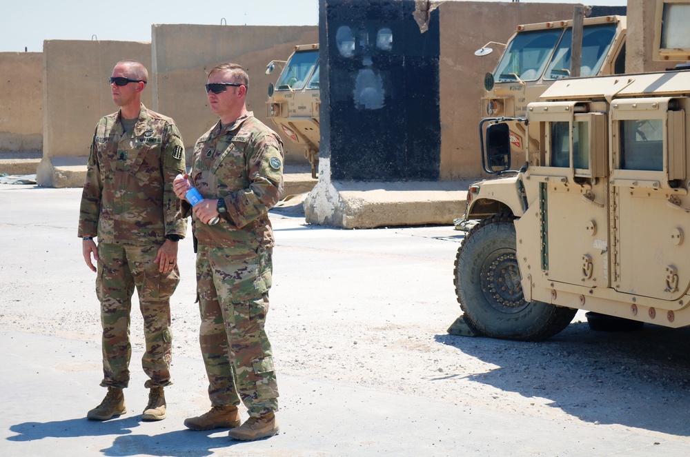 Task Force Cavalier, 574th Quartermaster Company FARP Training