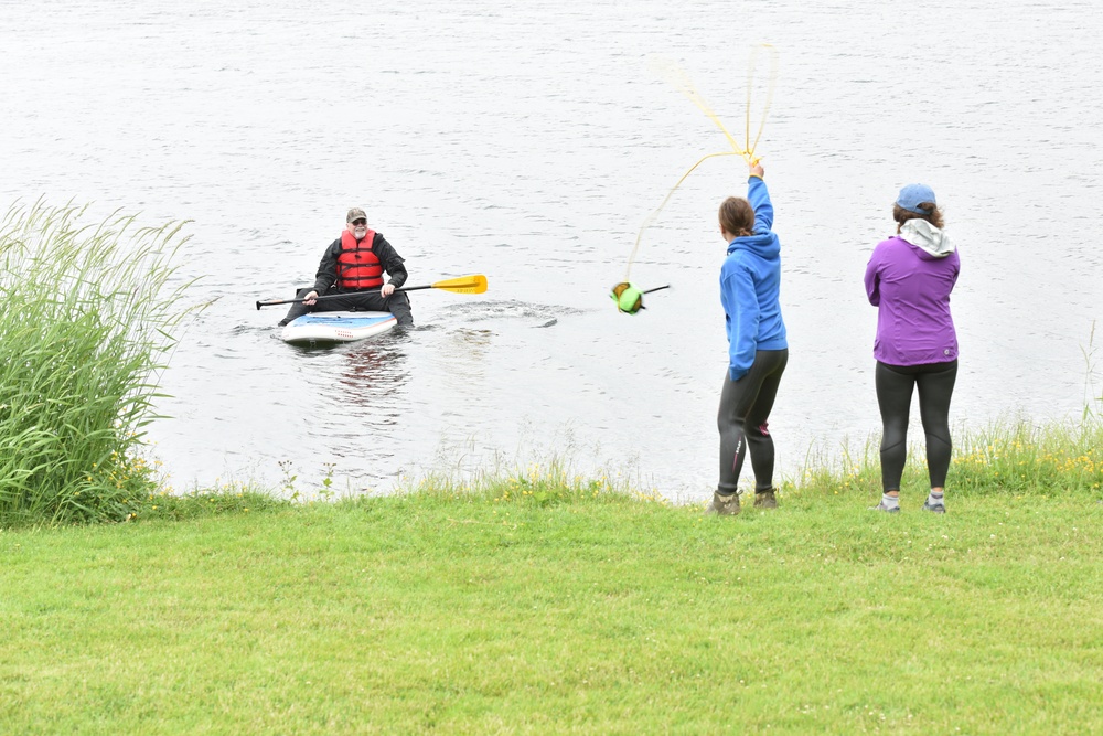 Coast Guard holds cold water paddle craft class in Juneau, Alaska