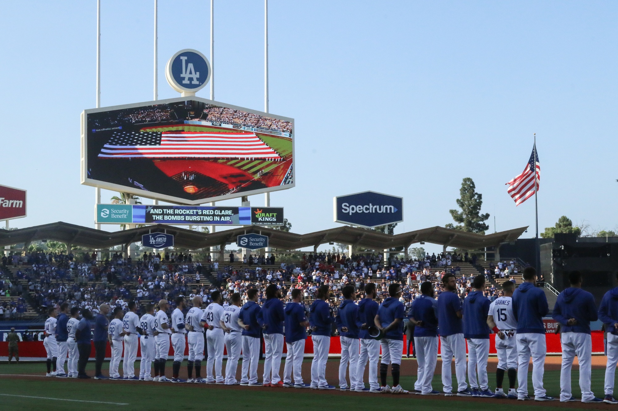 DVIDS - Images - Independence Day at Dodgers Stadium [Image 5 of 9]