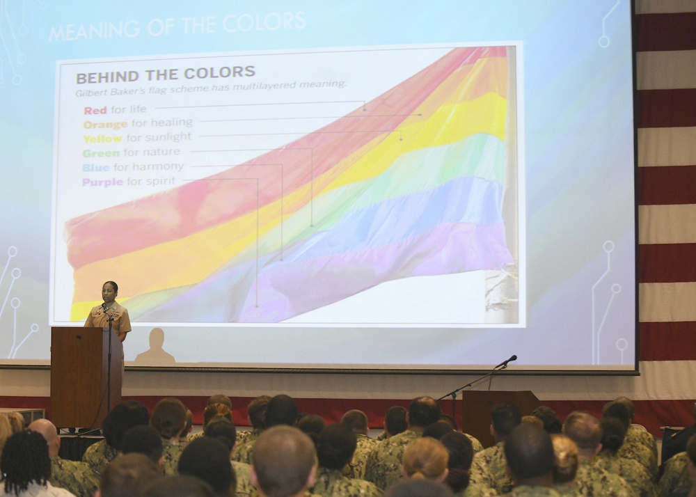 Suffolk Commands Host LGBT Pride Month Observance