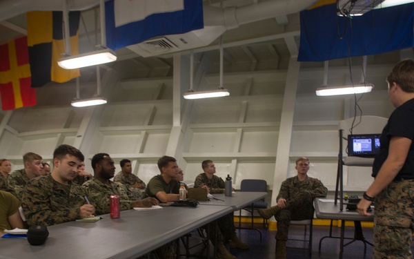 Marines and Sailors earn TASER qualification aboard USS Wasp (LHD 1)