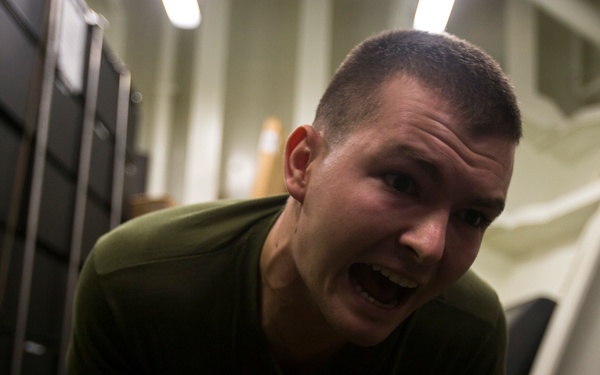 Marines and Sailors earn TASER qualification aboard USS Wasp (LHD 1)