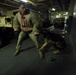 31st MEU Marines, military working dogs, train aboard USS Wasp