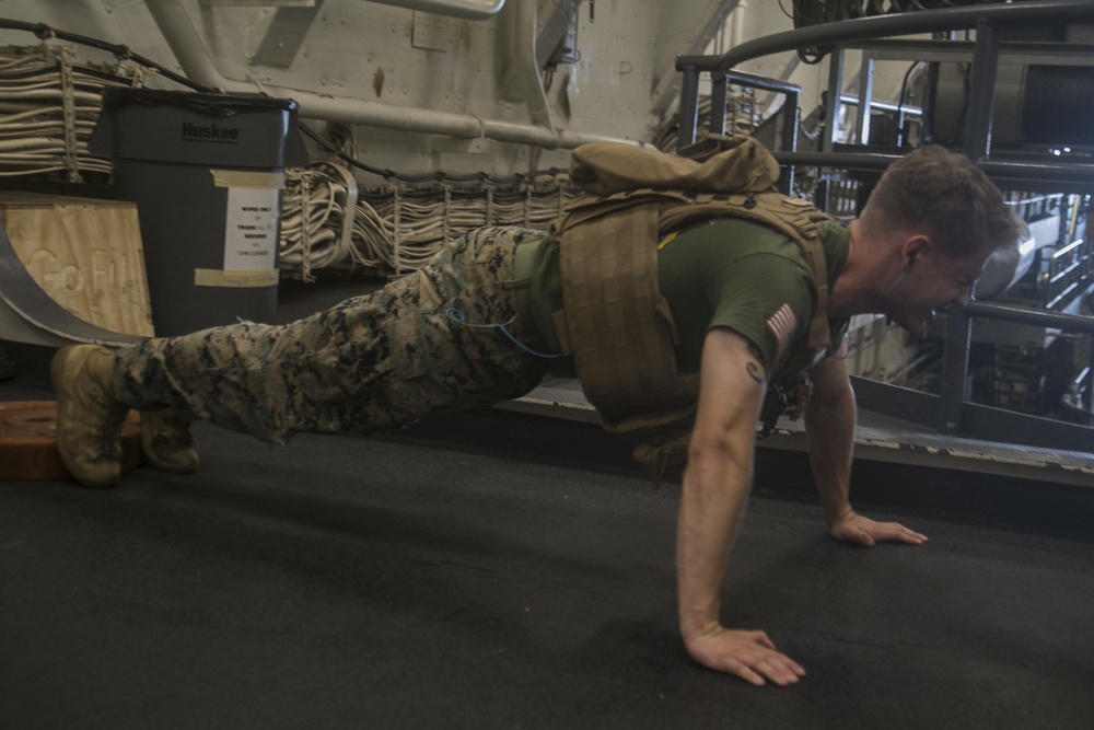 BLT Marines conduct 1776 workout challenge honoring 4th of July