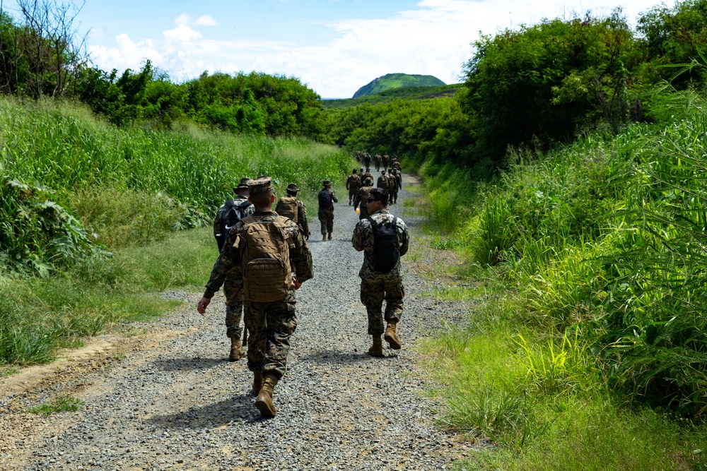 Okinawa Marines and Sailors visit Iwo Jima