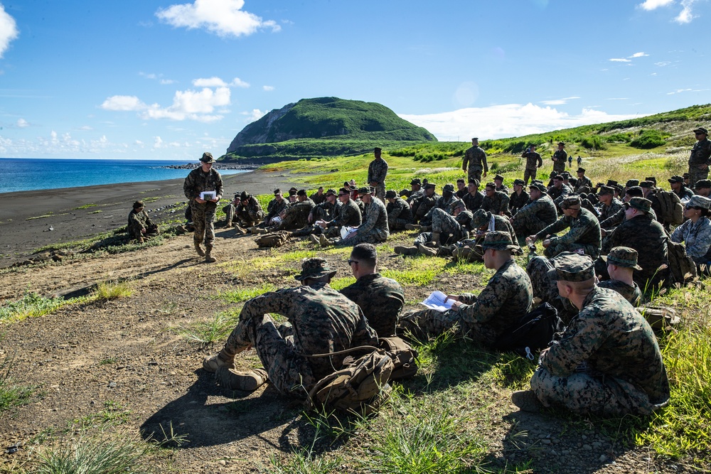 Okinawa Marines and Sailors visit Iwo Jima