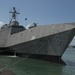 USS Montgomery Arrives In Singapore