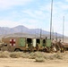 1-113th Field Artillery Soldiers conduct calibration at the National Training Center