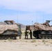 1-113th Field Artillery Soldiers conduct calibration at the National Training Center