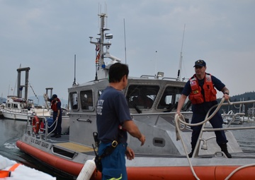 Coast Guard, locals medevac woman from cruise ship near Juneau, Alaska