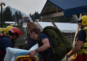 Coast Guard, locals medevac woman from cruise ship near Juneau, Alaska