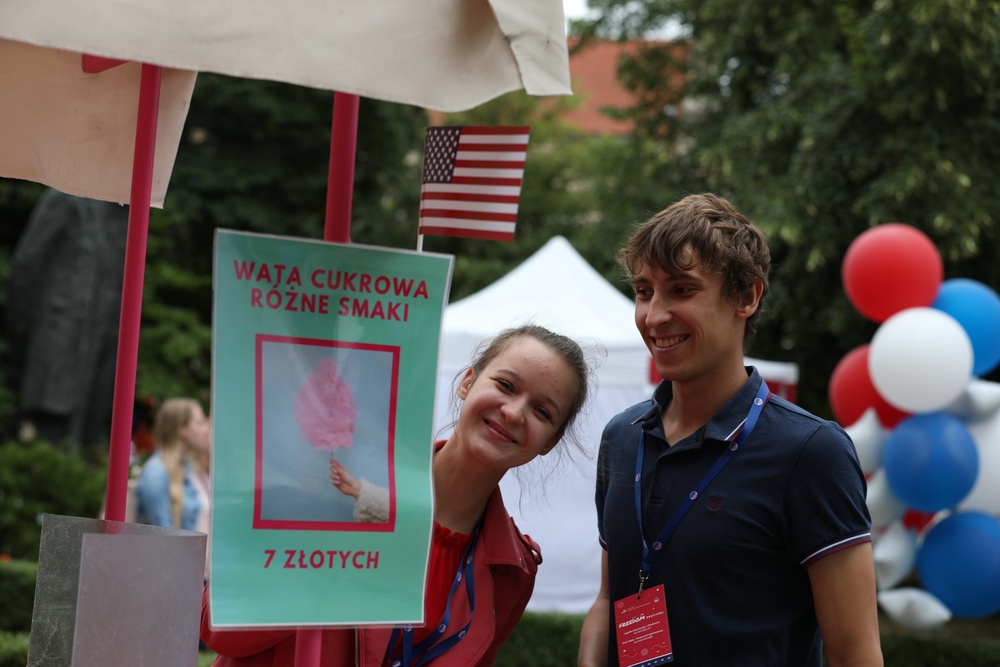 U.S. soldiers participate in Freedom Festival