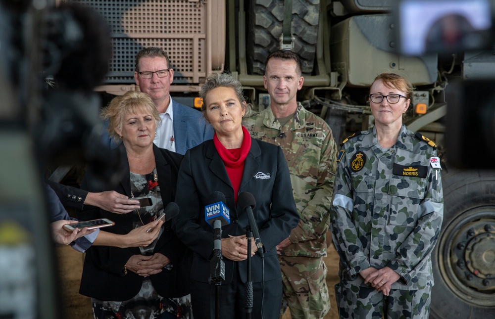 Play Ball! Talisman Sabre 19 Opening Day brings militaries and communities together