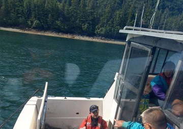 Coast Guard tows flooding vessel to Valdez, Alaska