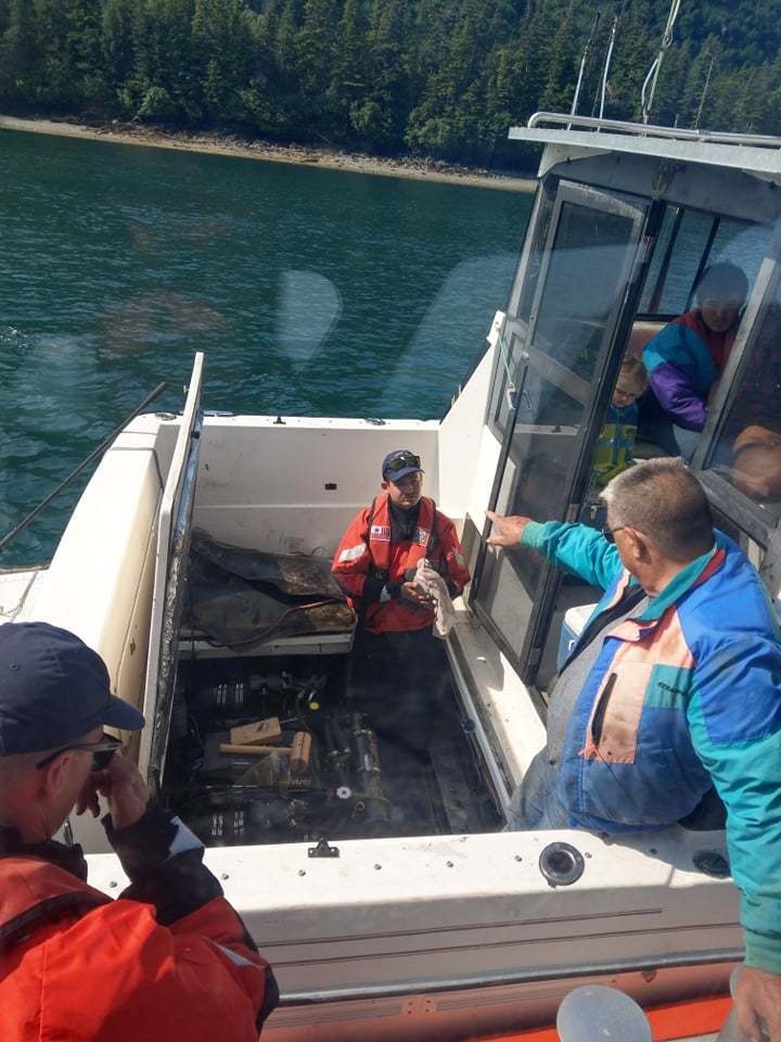Coast Guard tows flooding vessel to Valdez, Alaska