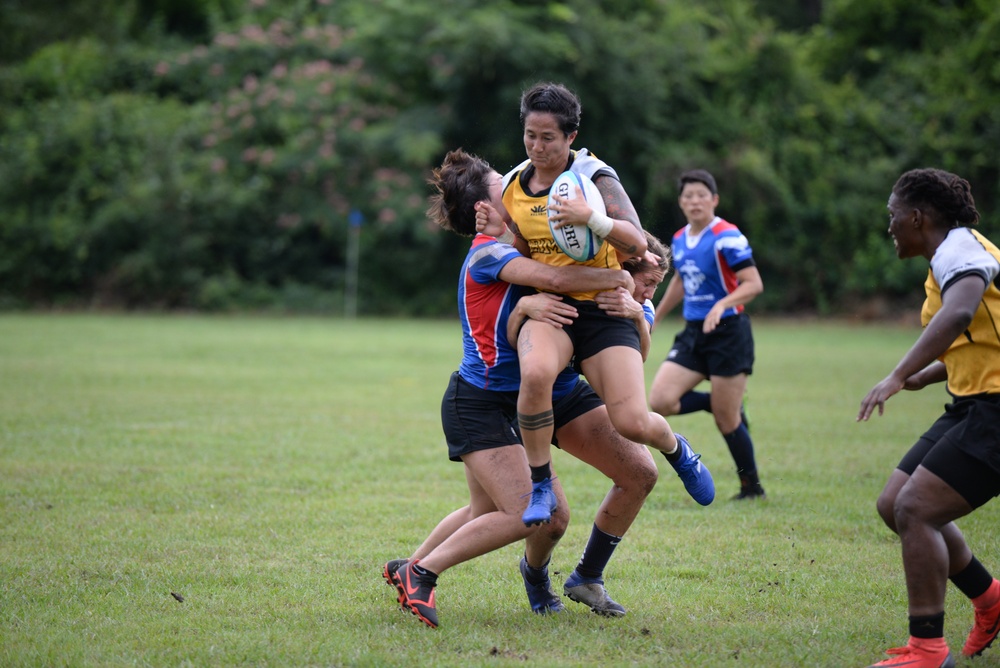 Armed Forces Sports Kicks Off Inaugural Women’s Rugby Championship in Wilmington