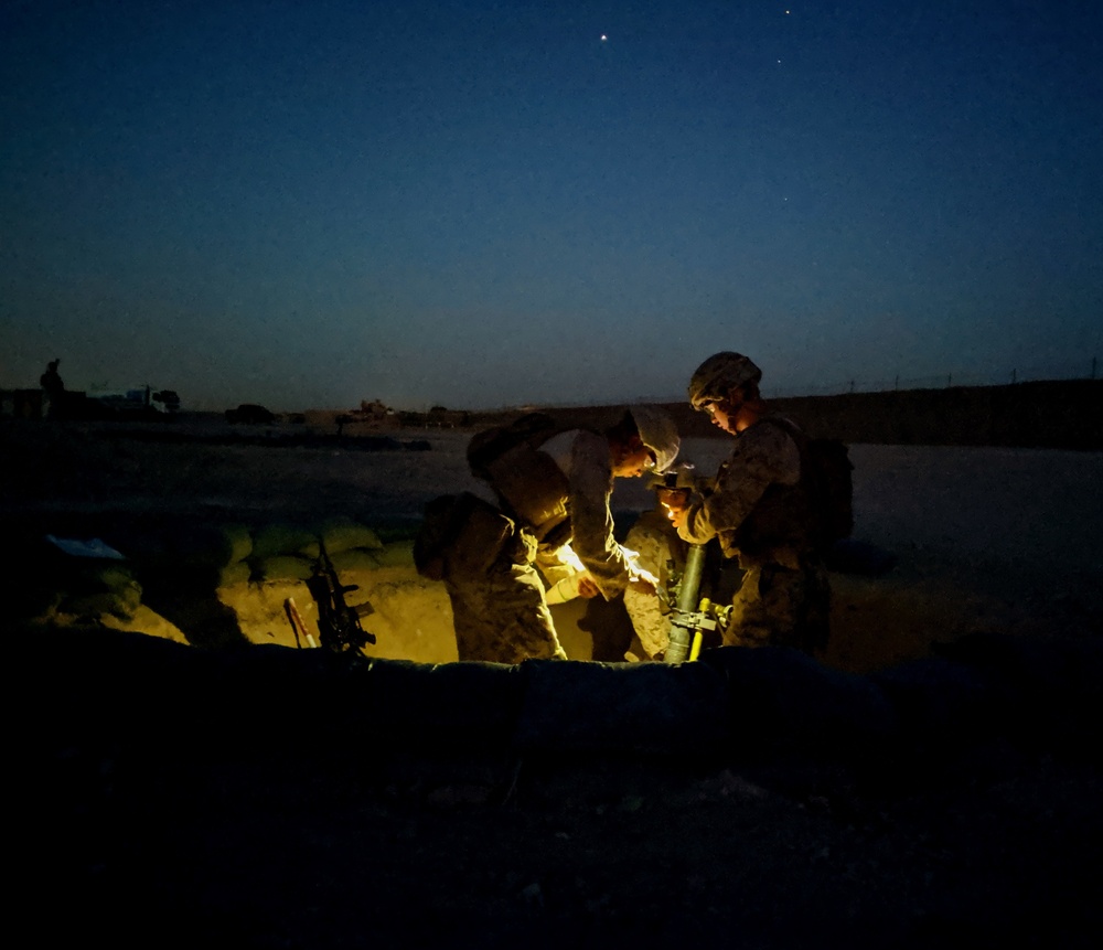 81mm Mortar Live-Fire: SPMAGTF-CR-CC 19.1