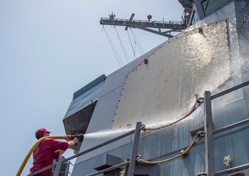 USS Bainbridge Deployment