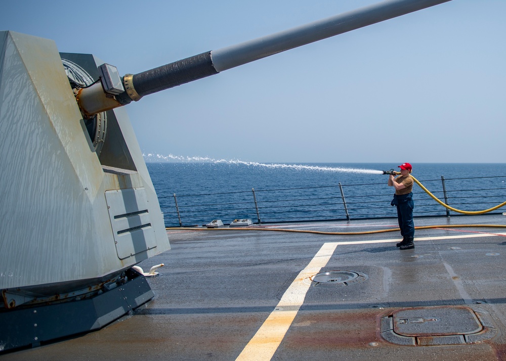 USS Bainbridge Deployment