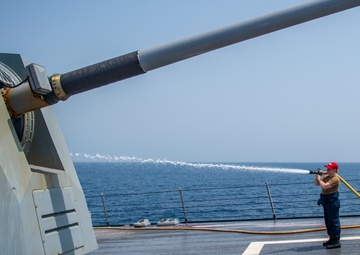 USS Bainbridge Deployment