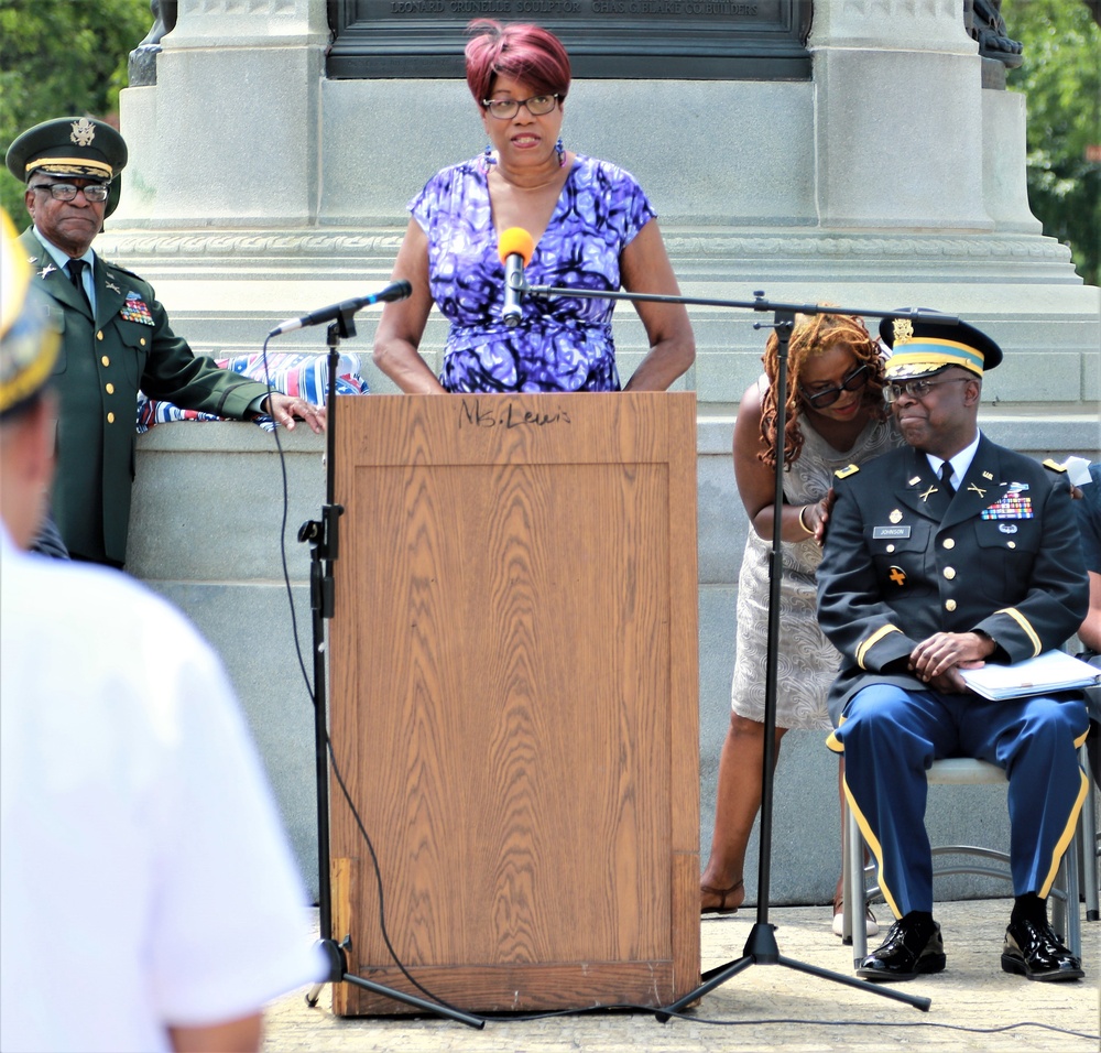 Re-Dedication of Victory Monument Honoring Illinois National Guard's 8th Infantry Regiment