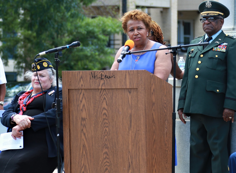 Monument Dedication Honors Illinois National Guard's Famed 8th Infantry Regiment