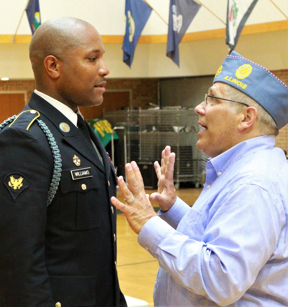 Monument Re-Dedication Honors Illinois National Guard's Famed 8th Infantry Regiment