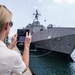 USS Montgomery Hosts Local Media