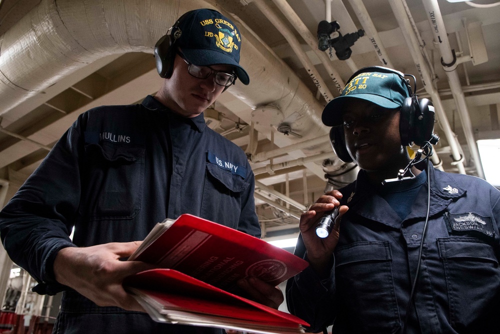 USS Green Bay (LPD 20) Engineering Training Team