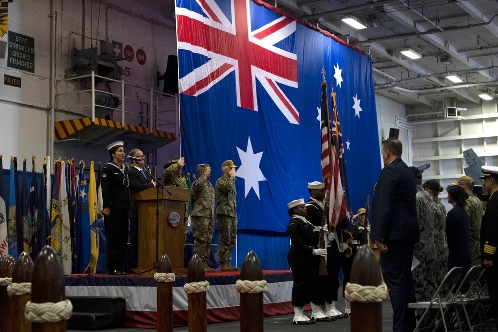 Talisman Sabre 19 opening ceremony