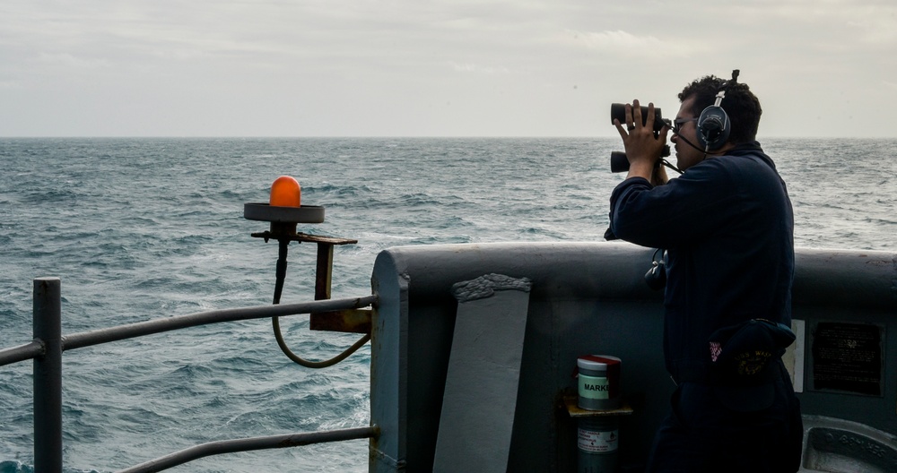 USS WASP (LHD 1) OPERATIONS AT SEA