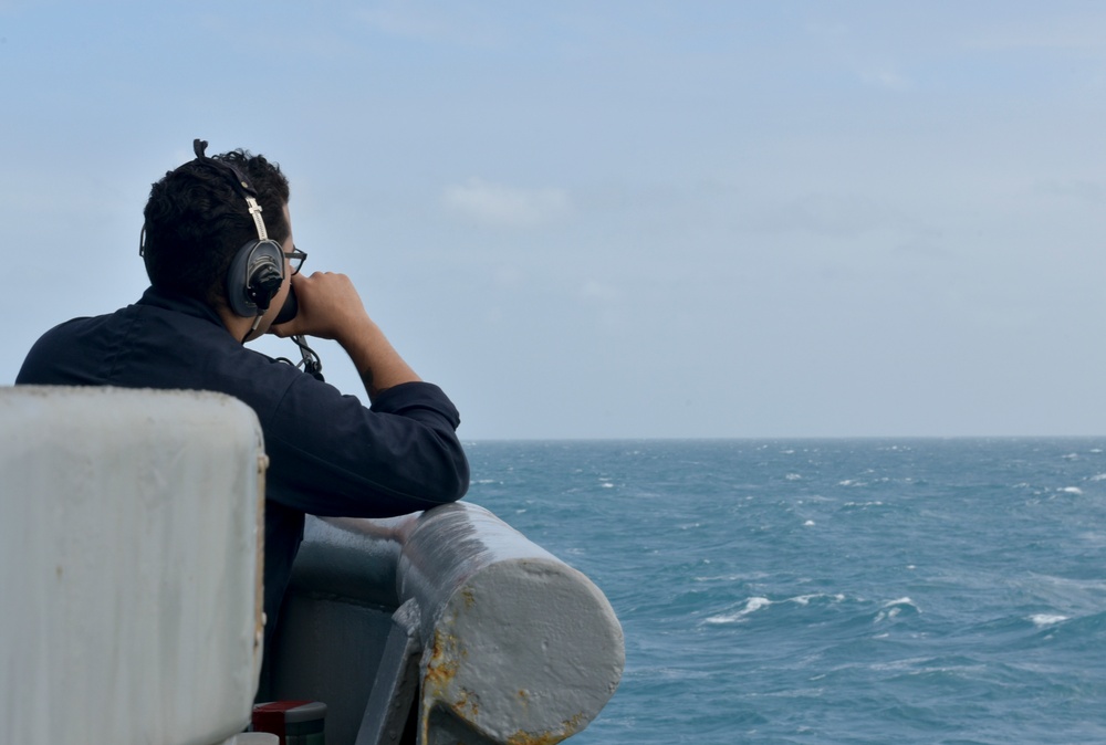 USS WASP (LHD 1) OPERATIONS AT SEA