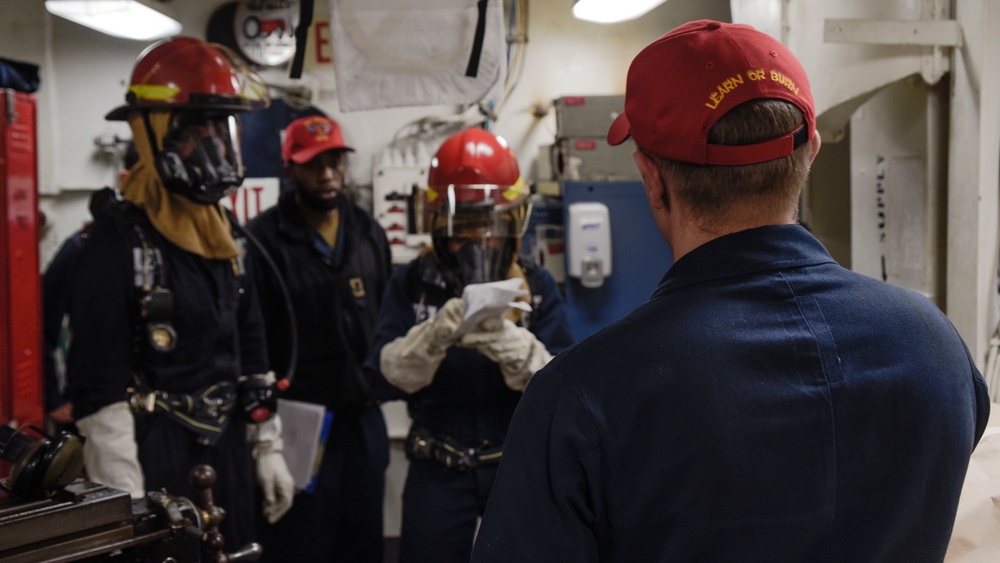 USS WASP (LHD 1) OPERATIONS AT SEA