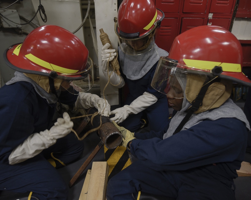 USS WASP (LHD 1) OPERATIONS AT SEA