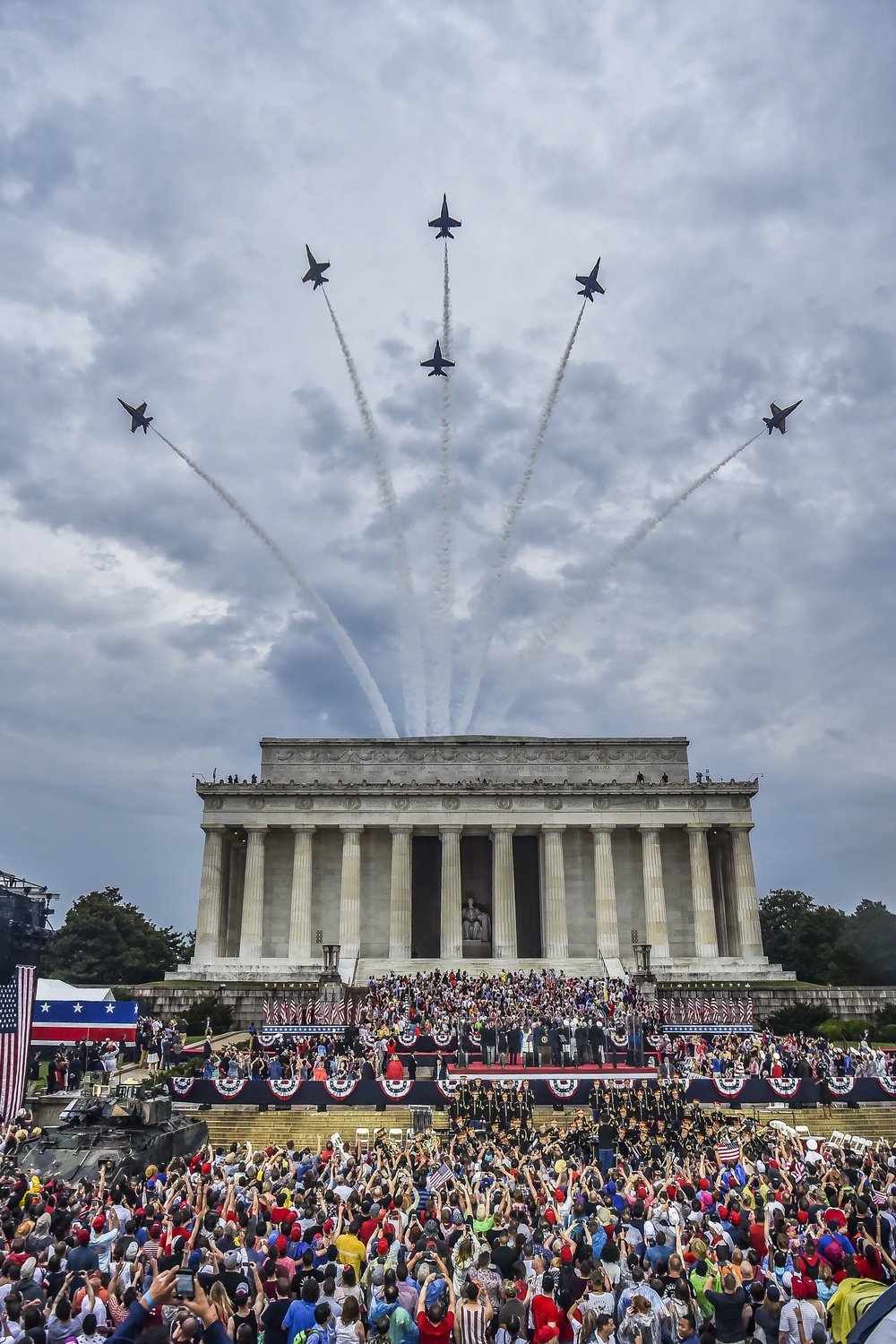 Blue Angels Soar Over Fourth of July Celebration in DC