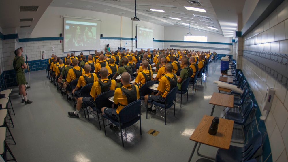 NROTC New Student Indoc - Classroom and Drill