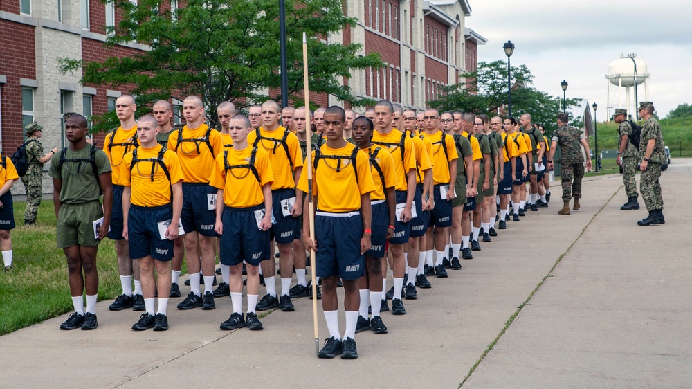 NROTC New Student Indoc - Classroom and Drill