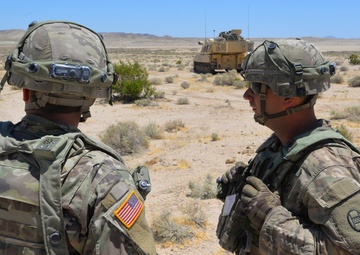 Operation Hickory Sting, NC Guard Soldiers Take to the Field at NTC