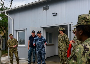 NMCB 133 participates in ribbon cutting ceremony during Sea Breeze 2019