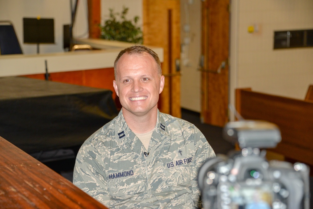 134th Public Affairs Airmen interview chaplains