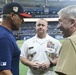 Tampa Bay Rays Military Appreciation Game First Pitch