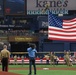 Tampa Bay Rays Military Appreciation Game First Pitch