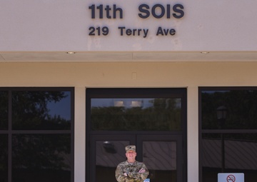 Intel Commander poses for Hero Shot